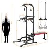 GARTIO Power Tower, Heavy-Duty Pull Up Bar, Multifunction