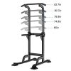 Power Tower - Compact and Adjustable Fitness Equipment for Total Body Workouts 💪🧘‍♀️