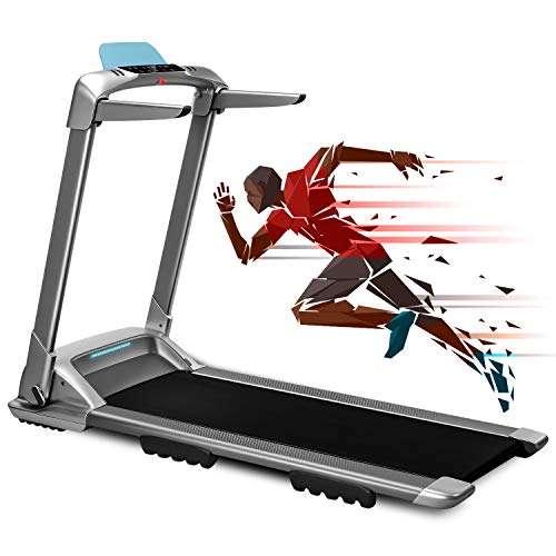 OVICX Q2S Folding Portable Treadmill Manual Compact Walking Running Machine