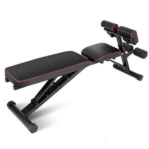 DlandHome Home Gym Adjustable Bench Sit Up Incline Exercise