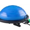 Balance Ball with Resistance Bands & Pump - Premium Balance Coach, 20" Diameter