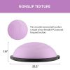 ZELUS 25in. Balance Ball | 1500lb Inflatable Half Exercise Ball