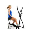 XTERRA Fitness Hybrid Elliptical/Upright Bike, Black