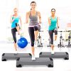 Giantex 35" Aerobic Step, Non-Slip Surface, Height-Adjustable