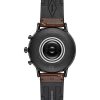 Fossil Unisex 44MM Gen 5 Carlyle HR Heart Rate Stainless Steel
