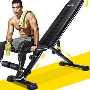 MaxKare Weight Bench Adjustable Foldable Incline Decline Bench