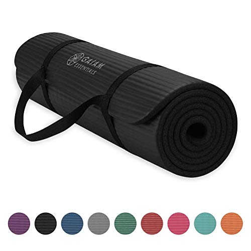 Gaiam Essentials Thick Yoga Mat Fitness and Exercise
