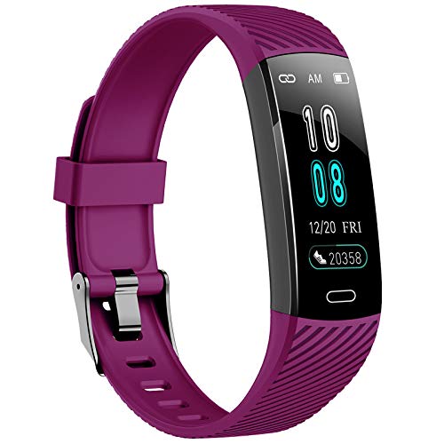 Fitness Trackers-Activity Tracker Watch with Heart Rate Blood Pressure Monitor