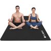 Extra Thick High Density NBR Foam Exercise Mat Large Yoga Mat Non Slip
