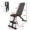 QingAn Adjustable Weight Bench for Home Gym