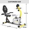 cycool Recumbent Exercise Bike, Magnetic Indoor Cycling Bike