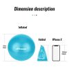 Trideer Pilates Ball, Barre Ball, Mini Exercise Ball, 9 Inch Small Bender Ball