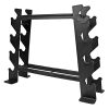 XPRT Fitness Rubber Dumbbell Stand – Dumbbell Storage Rack