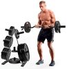 AT-X 2 inch Weight Plate Tree, Weight Plate Rack for Bumper Plates