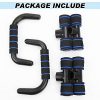 Freehawk Push Up Bars Strength Training Workout Stands Steel Handles