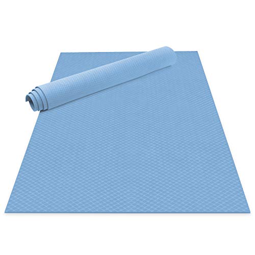 Odoland Large Yoga Mat 72'' x 48'' (6'x4') x6mm for Pilates Stretching