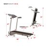 Sunny Health, Fitness Foldable Walking Compact Treadmill