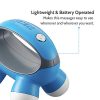 HoMedics, Quatro Mini Hand-Held Massager with Hand Grip