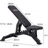 DERACY Deluxe Ajustable Weight Bench for Full Body Workout