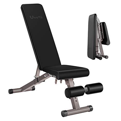 UeeVii Workout Bench for Home, Workout Bench Incline Decline Foldable