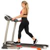Sunny Health and Fitness Folding Treadmill with Digital Monitor