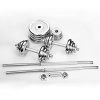 Adjustable Dumbbells Barbell Weights Set with Bar