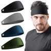 Vgogfly Sweat Headbands for Men Sweatbands Fitness Gym Yoga