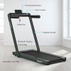Goplus 2 in 1 Folding Treadmill with Dual Display