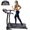 AW Folding Electric Treadmill Portable Running Walking Treadmill
