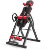 Inversion Table with Headrest & Adjustable Protective Belt