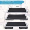 MaxKare Exercise Step Platform Adjustable Workout Aerobic Stepper