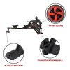 Sunny Health & Fitness Obsidian Surge 500 Water Rowing Machine