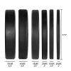 PINROYAL Bumper Plates 15LB Set, Olympic Weight Plates