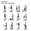 Leasbar Power Tower Dip Bar Station Pull Up Stand for Home