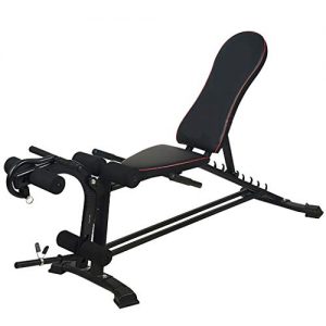 Smugglewhite Adjustable Sit Up A B Incline ABS Bench Flat