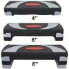 31" Cardio Workout Stepper - Adjustable Fitness Step Platform for Dynamic Exercises
