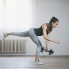 ATIVAFIT Adjustable Dumbbell for Workout Strength Training Fitness