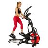 Sunny Health & Fitness Magnetic Elliptical Trainer Machine w/ Tablet Holder