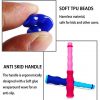 Soft Beaded Jump Rope, Adjustable Tangle - Free Segmented Fitness