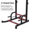 Zerodis Power Tower Workout Dip Station, Steel Heavy Duty