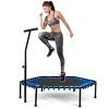 Giantex 51 Inch Fitness Trampoline, Folding Mini Trampoline
