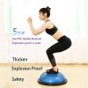 Tickas Half Ball Balance Trainer, Exercise Ball with Straps