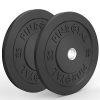 PINROYAL Bumper Plates 15LB Set, Olympic Weight Plates