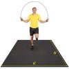 Exercise Mat 6'x6'x7mm | Large Workout Mat for Home