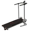 Sunny Health & Fitness Manual Walking Treadmill with LCD Display