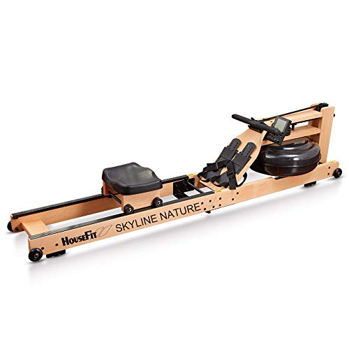 HouseFit Water Rower Rowing Machine Wood
