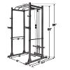 Power Cage with LAT Pulldown: Unleash Your Inner Beast with the Ultimate Home Gym Powerhouse