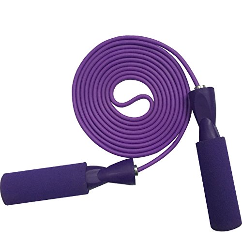YZL Adjustable Jump Rope with Carrying Pouch by Fitness Factor Ergonomic