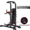 Dartphew Dip Station Pull Up Bar Power Tower Strength Training