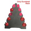 GEZICHTA Dumbbell Rack Fitness Tower Stand 5 Layers